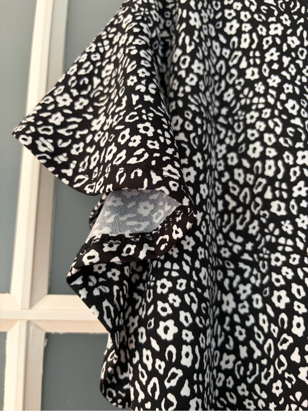 Laura Plus Ruffled Short Sleeve Blouse - Picture 4 of 5
